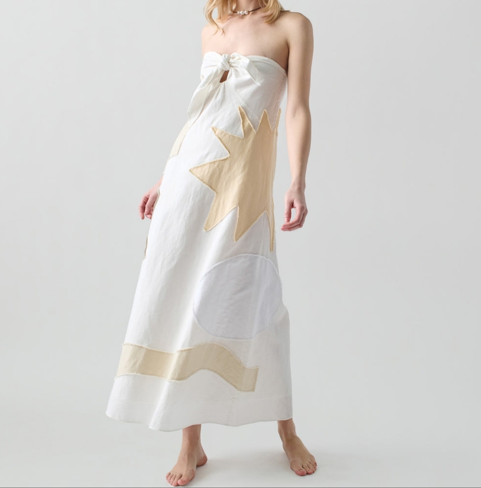 Lingua Franca Patmos Tie Dress - Picture 2 of 11